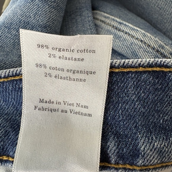 Everlane The Way-High Barrel Jean Womens Size 27Lx28 Blue High Rise Denim Casual - Picture 7 of 7